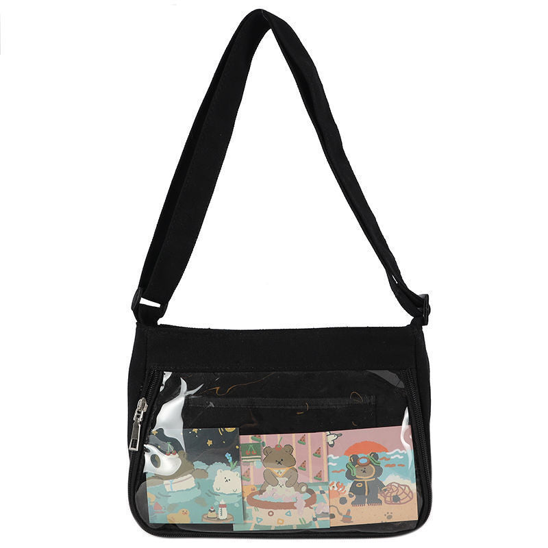 Shoulder bag pain bag female Japanese Harajuku two-dimensional cartoon messenger bag