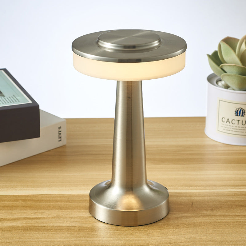 Creative Dining Table Hotel Dumbbell Charging Table Lamp