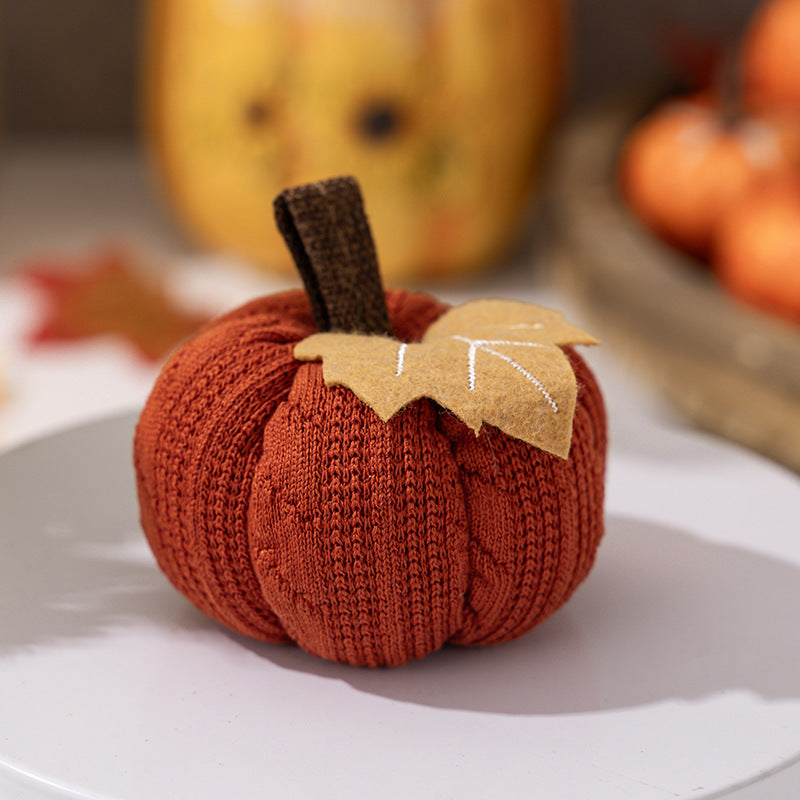 Thanksgiving Decorations Orange Pumpkin Pendant