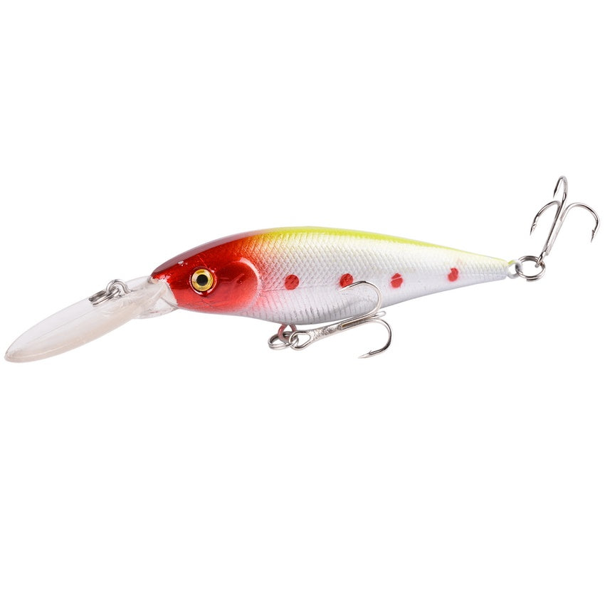 Minnow Fishing Lure 11cm 10g Floating Hard Wobbler Bait