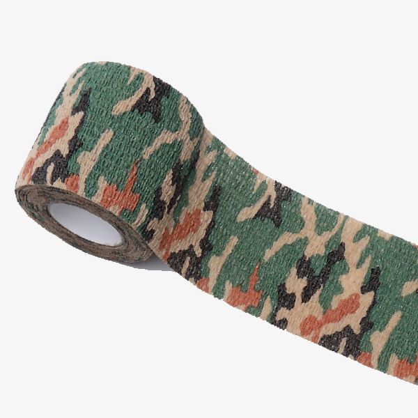 Non-woven Camouflage Bandage Hunting Camera Camouflage Tape Military Fans Telescopic Elastic Self-adhesive