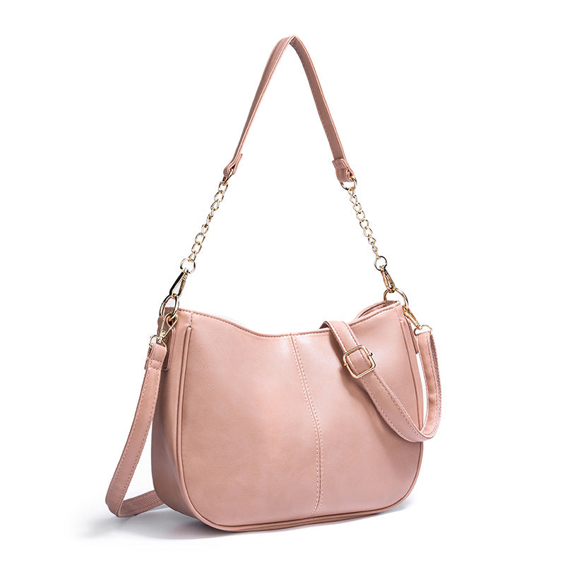 Bolso bandolera de hombro de moda simple para mujer