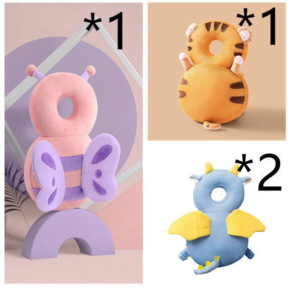 Baby Toddler Headrest Child Protection Baby Head Protection Cushion Cute Angel Wings