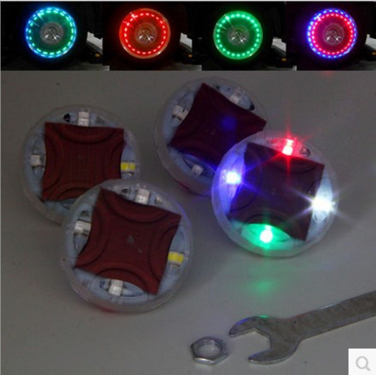 Colorful Hot Wheels With Flashing Lights And Decorative Lights