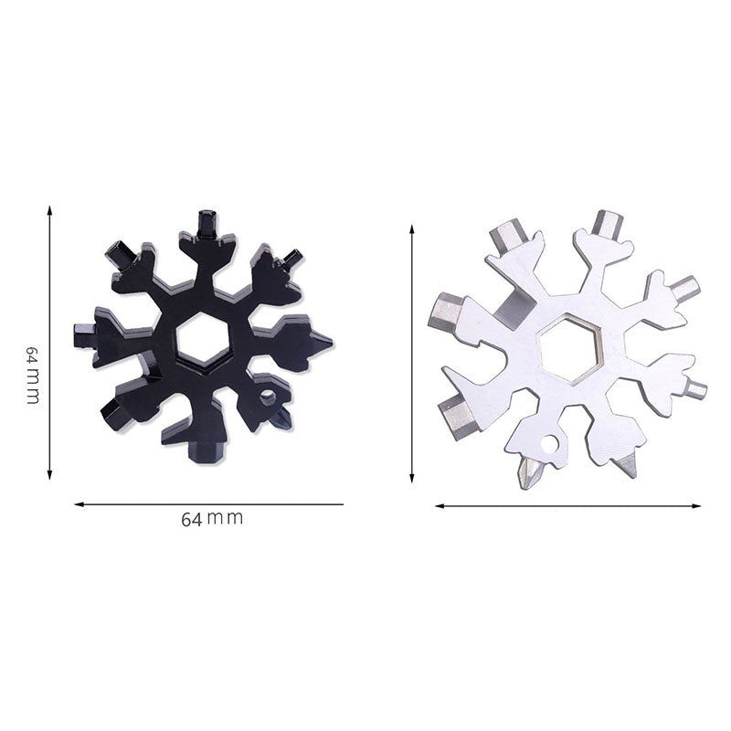 Combinación de tarjeta de herramientas multifunción Snow 18 en uno