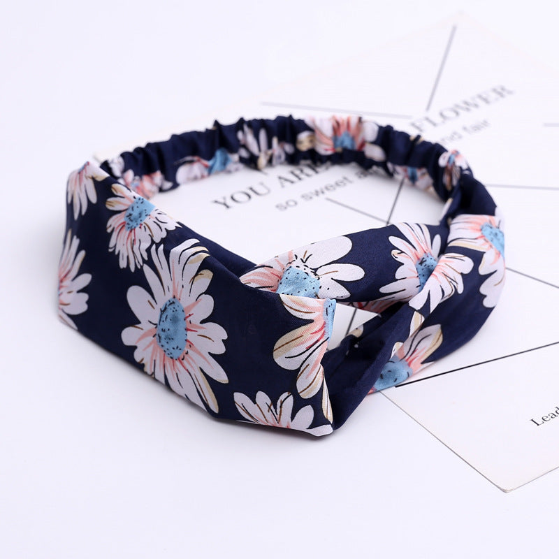 Chiffon silk headband ladies headband