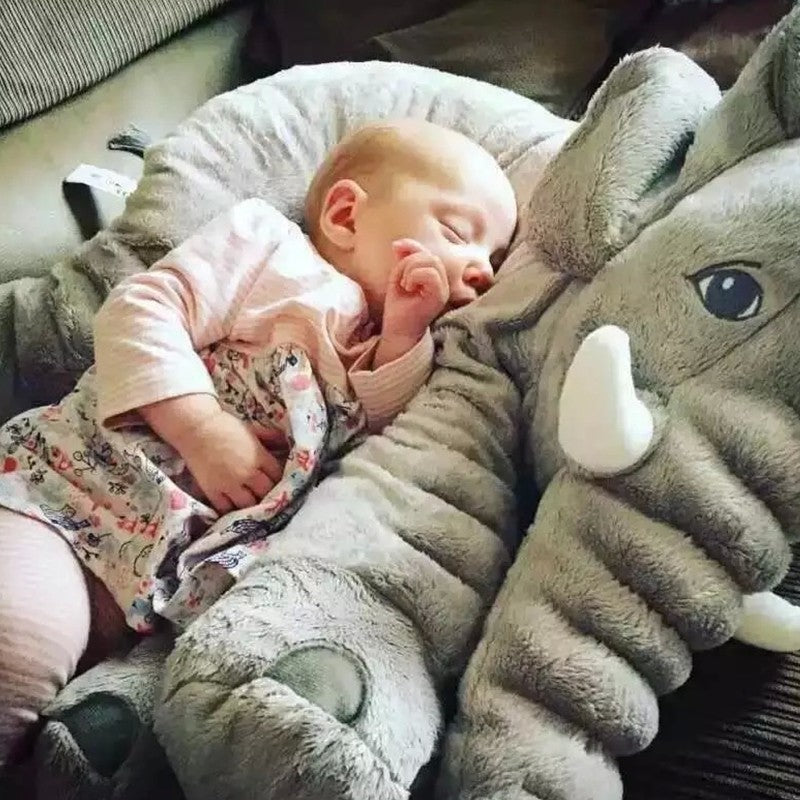 Almohada De Muñeca De Elefante Para Dormir Confort Para Bebé Con