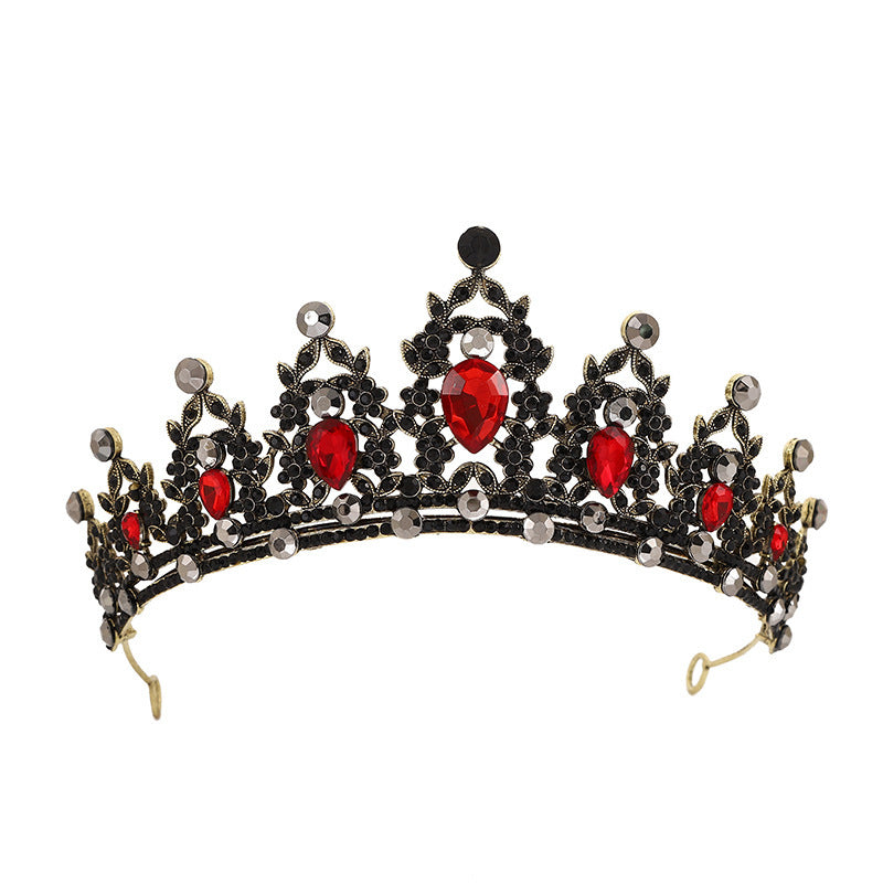 Water Diamond Alloy Princess Crown Headwear