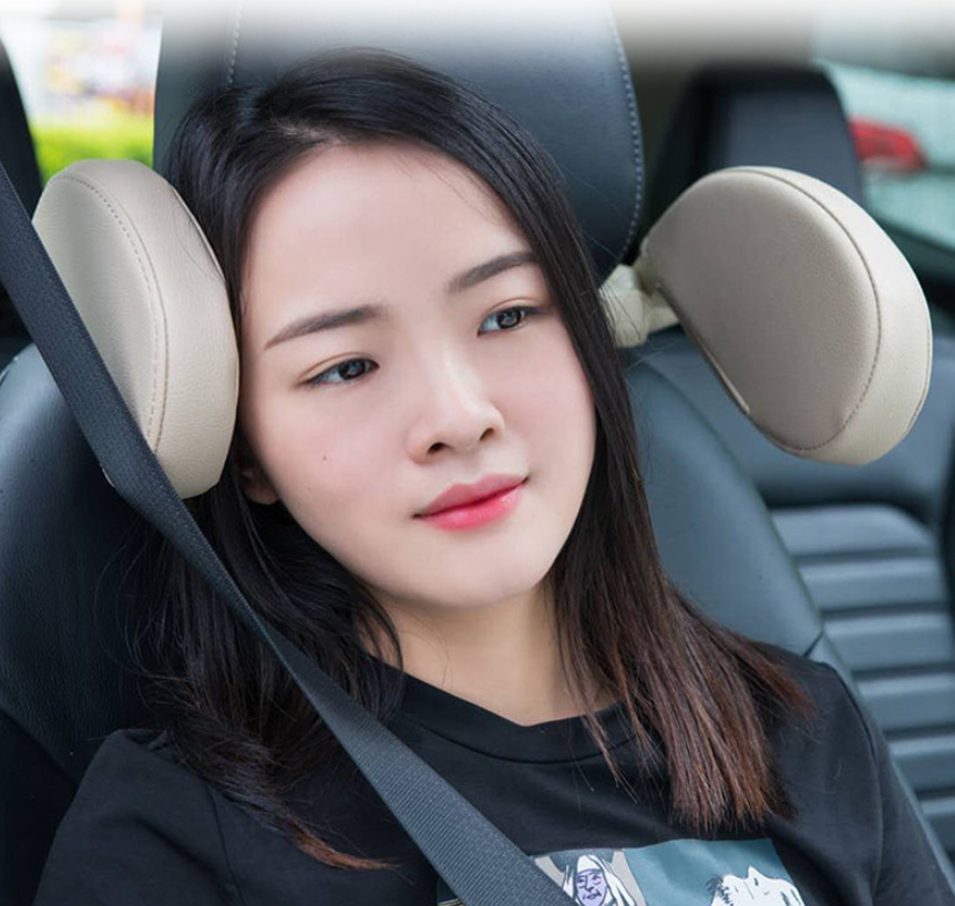 Reposacabezas trasero de coche, artefacto para dormir, almohada cervical lateral trasera para niños, reposacabezas de asiento de seguridad para niños