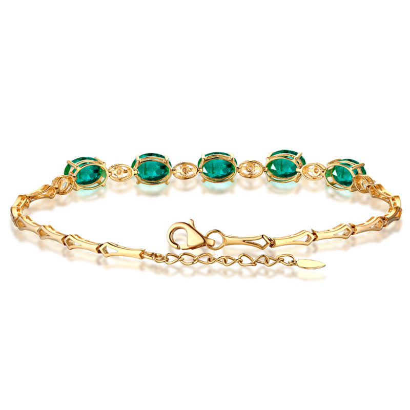 Emerald bracelet