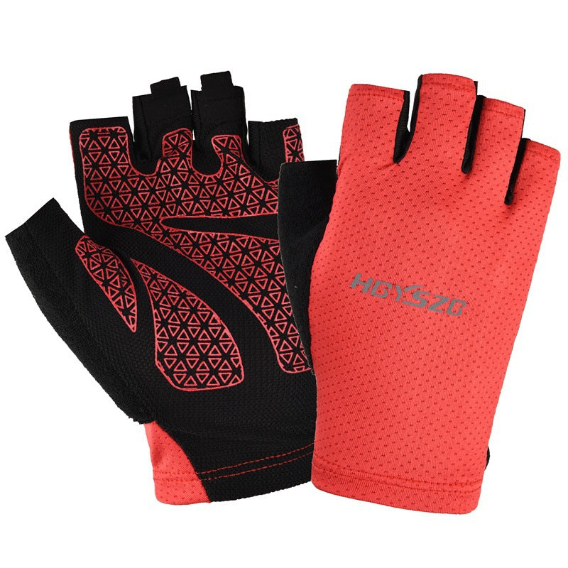 Guantes deportivos de medio dedo para ciclismo para hombre