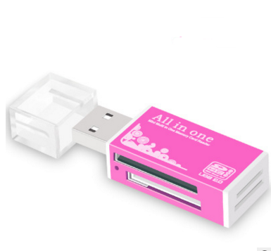 多合一读卡器迷你多功能 SDTF 手机相机通用 USB 存储卡高速