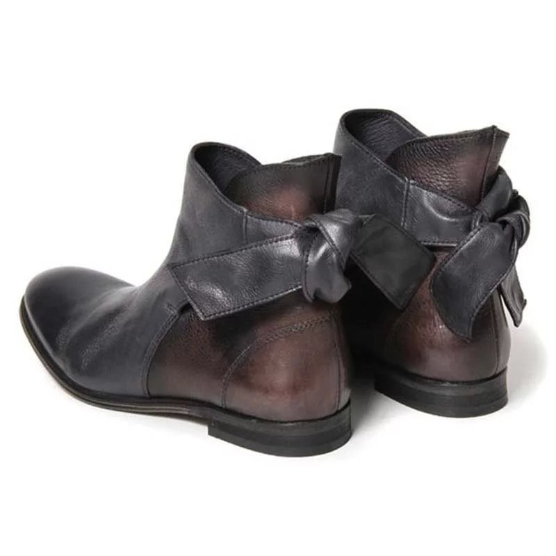 High Quality Leather Boots With Orthopedic Soles