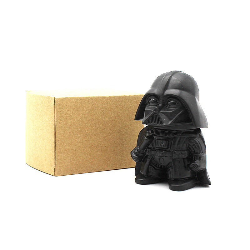 Newest Star Wars Black Warrior Darth Vader Stormtrooper toy Metal Zinc Alloy Herb Weed Grinder  Spice Crusher Accessories