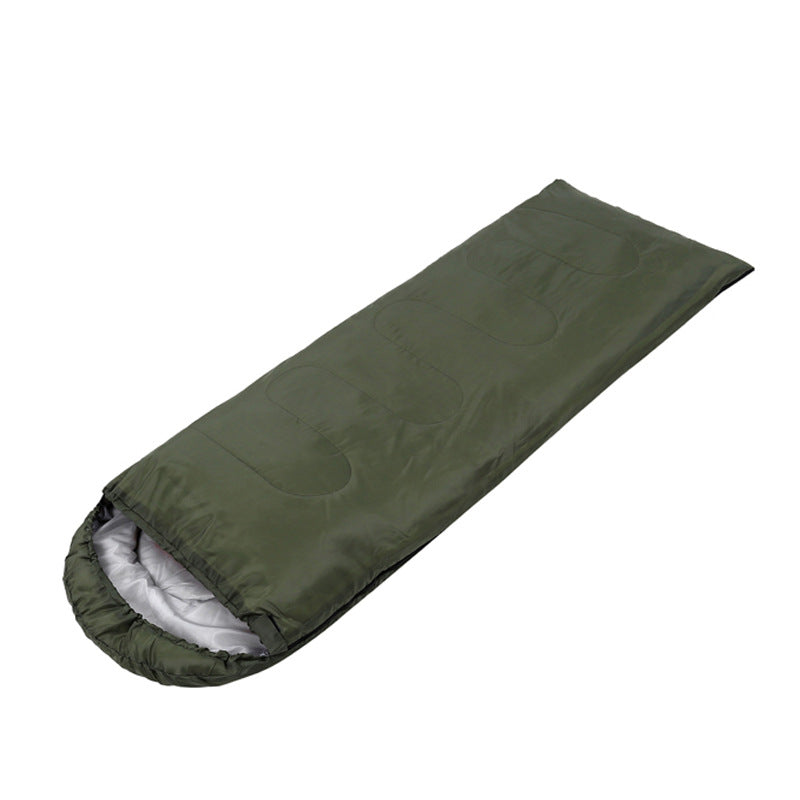 Saco de dormir para adultos para acampar al aire libre, ligero, portátil, impermeable, para viajes, senderismo, saco de dormir con gorro