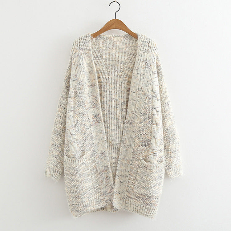 Autumn and Winter Knitted Cardigan