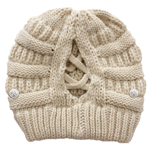 Women's winter wool hat