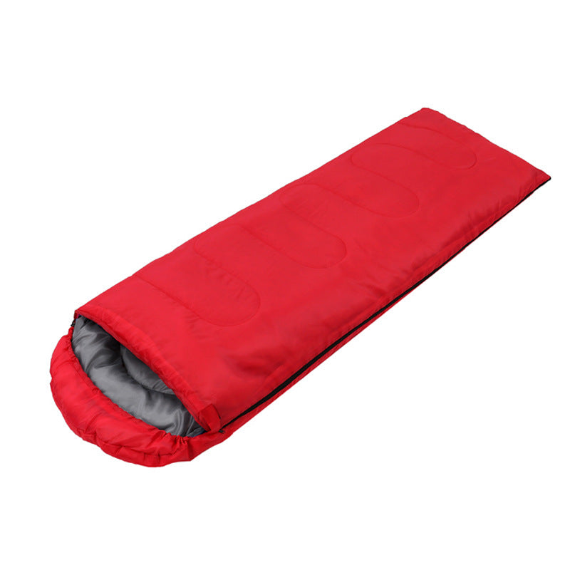 Saco de dormir para adultos para acampar al aire libre, ligero, portátil, impermeable, para viajes, senderismo, saco de dormir con gorro