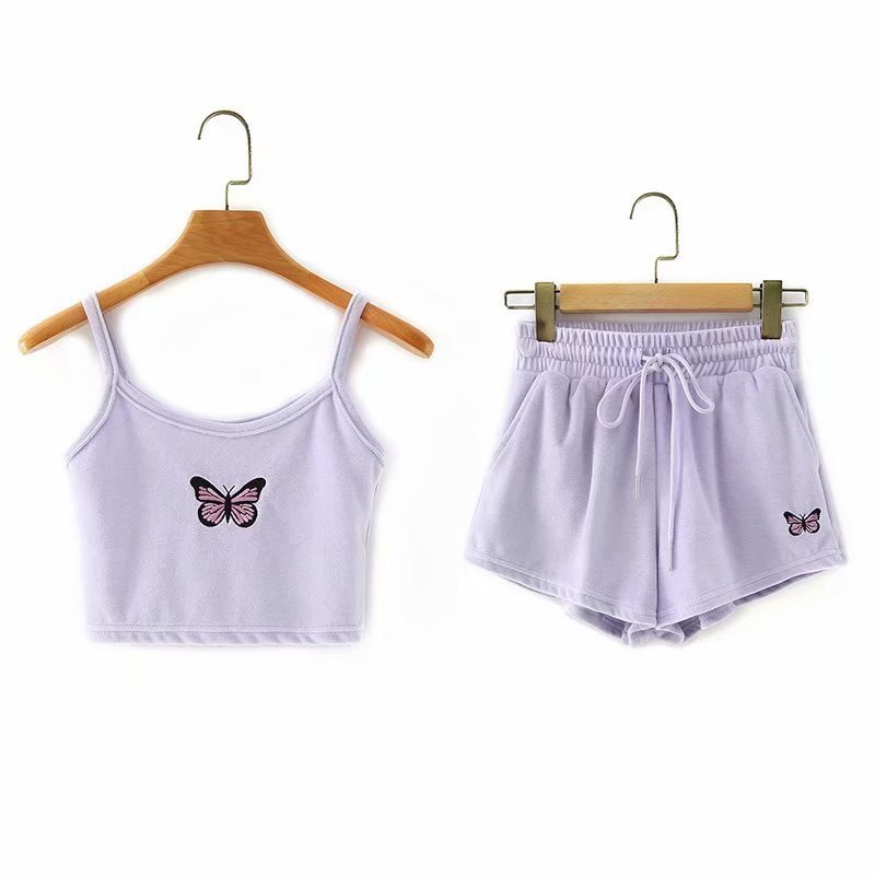 Summer embroidery sling set