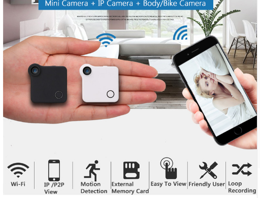 Wireless wifi mini camera