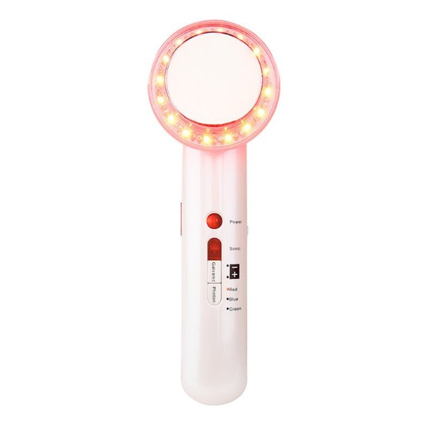 Ultrasonic slimming instrument LED color light ion importer micro electric massage instrument