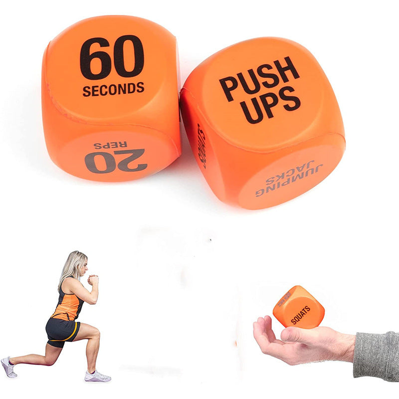 Fitness RY1051 Exercise Dice Exercise  Fitness Exclusive For Cross-border