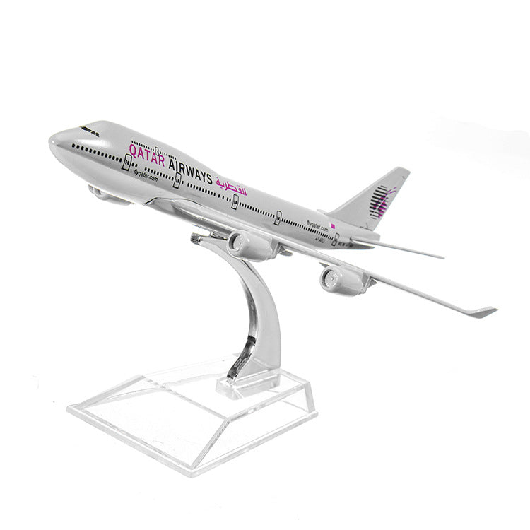 Civil Aviation Aircraft Model Alloy International Airbus Model Simulation Office Aircraft Model Decoration