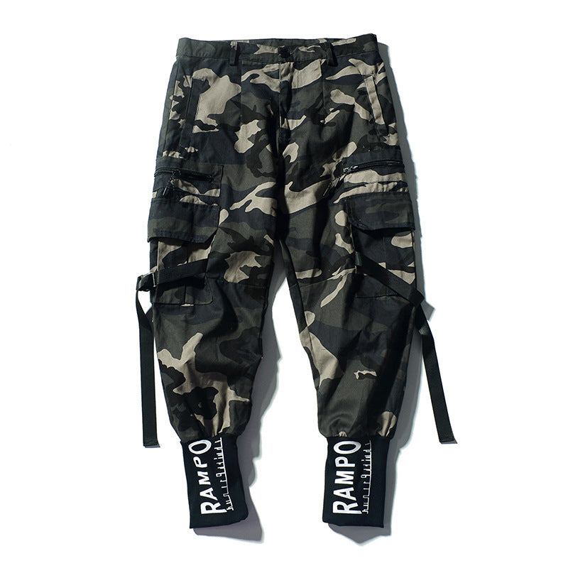 Summer men's camouflage overalls