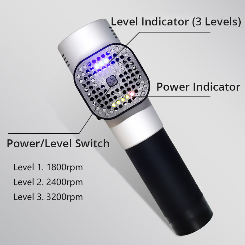 Pistola de masaje muscular profundo de tejido relajante