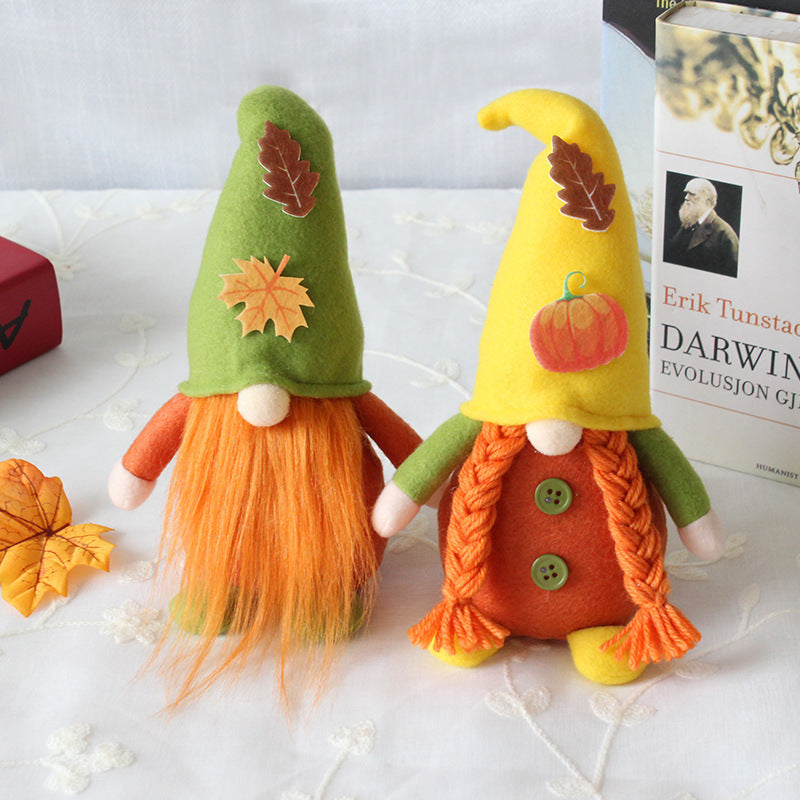 Thanksgiving Creative Faceless Doll Decoration