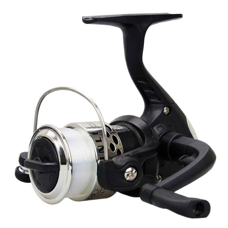 Spinning wheel reel fishing reel 200 type folding handle