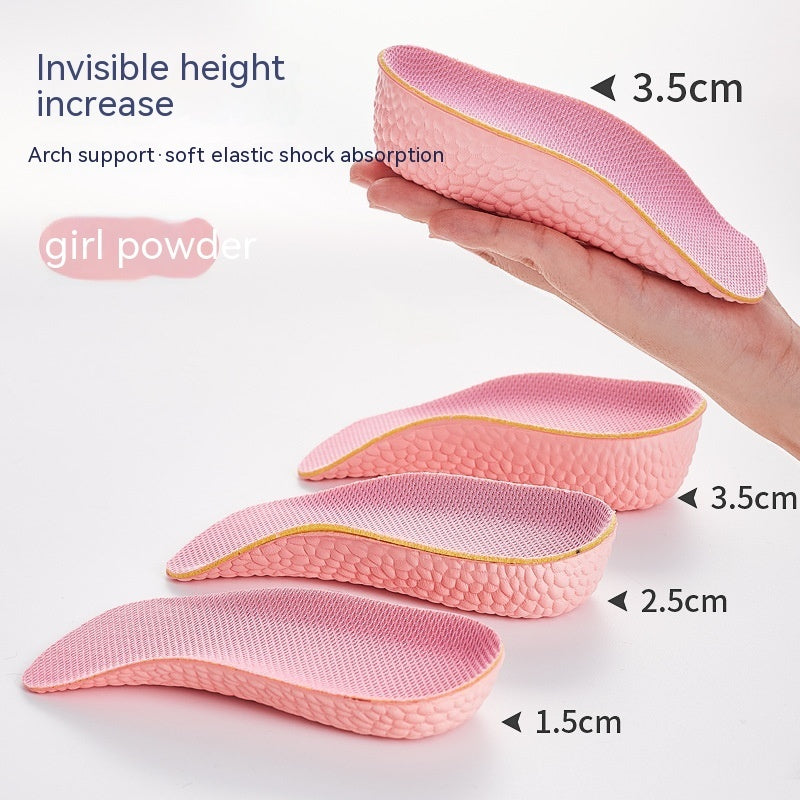 Invisible Inner Heightening Shoe Pad Height Increasing Artifact