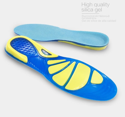 Silicon Gel Insoles Foot Care for Plantar Fasciitis Heel Spur Running Sport Insoles Shock Absorption Pads Arch Orthopedic Insole