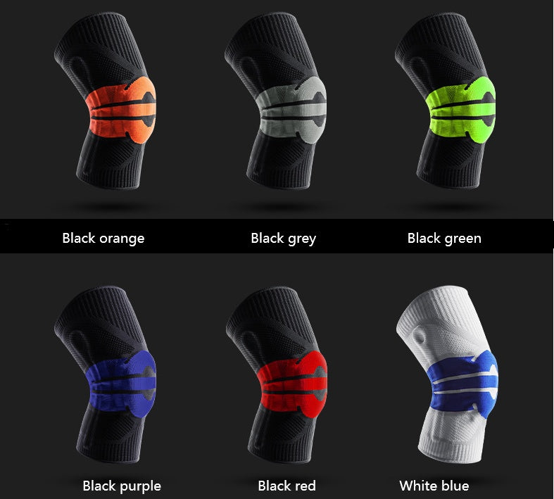 Professional Elastic Compression Spring Knee Pads