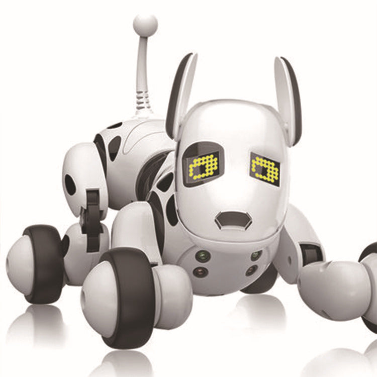 Juguete electrónico para mascotas con Control remoto eléctrico, Perro Robot inteligente, inteligente para niños