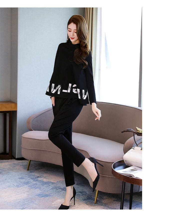 Autumn And Winter Thicker Fashion Plus Size Women's Clothing Looks Thin