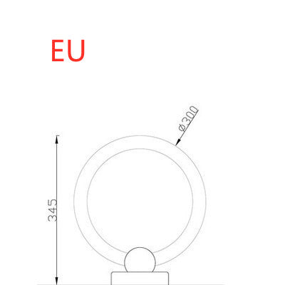 Lámpara circular de arte de madera Estilo nórdico Sala de estar Comedor Lámparas de arte