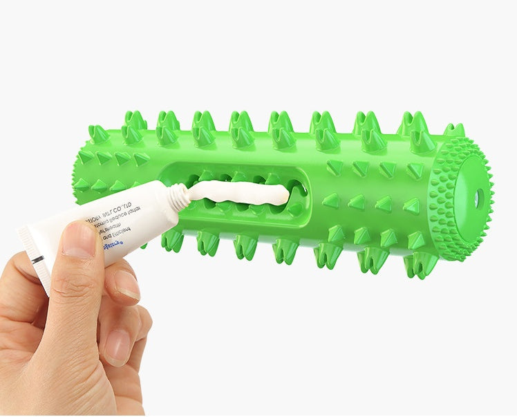 Pet Supplies Vocal Pet Dog Teething Stick Cleaning Dog Toothbrush Vent Chewing Dog Toy