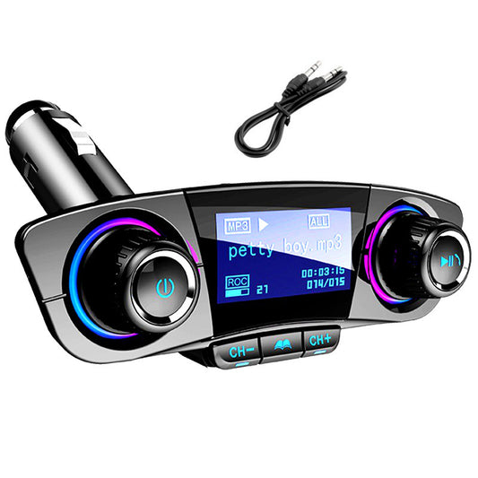 Wireless Bluetooth Car Charger FM Transmitter MP3 Player USB Radio Adapter US