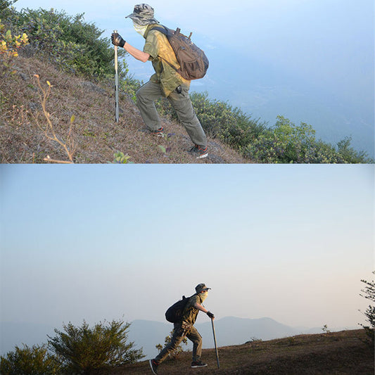 户外防卫战术棍登山杖登山野营装备多功能手杖