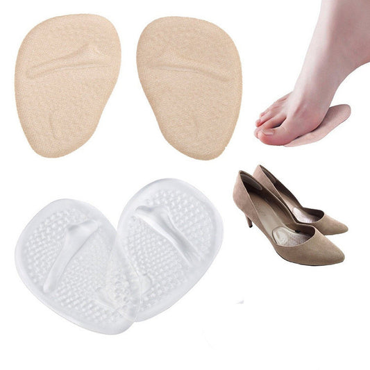 PU Silicone Forefoot Insole, Metatarsal Pad, Sole Pad, Pain Relief For Women's High Heels