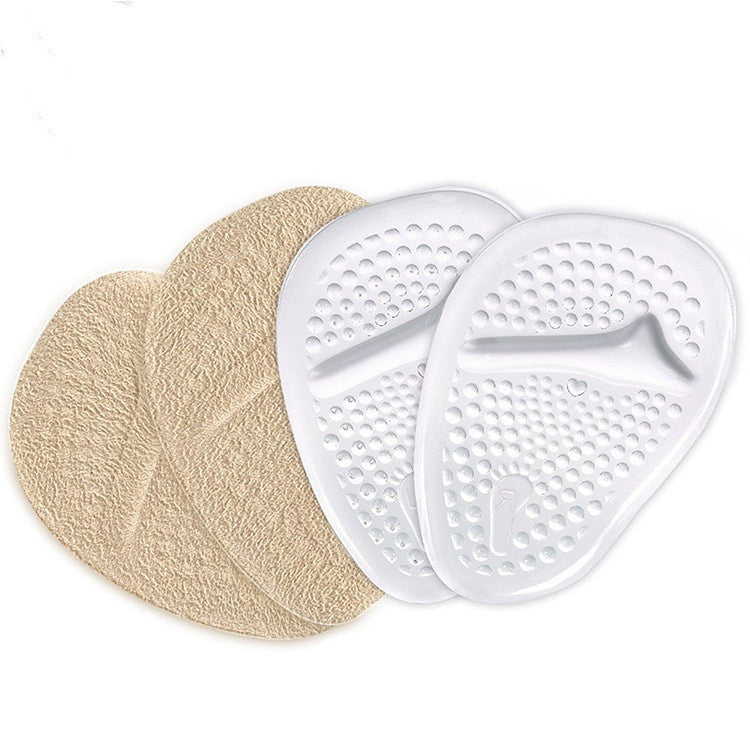 PU Silicone Forefoot Insole, Metatarsal Pad, Sole Pad, Pain Relief For Women's High Heels