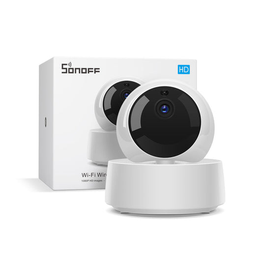 Sonoff-cámara de seguridad IP HD 1080P, WiFi, inalámbrica, controlada por aplicación, GK-200MP2-B, detección de movimiento, visualización 360, alerta de actividad