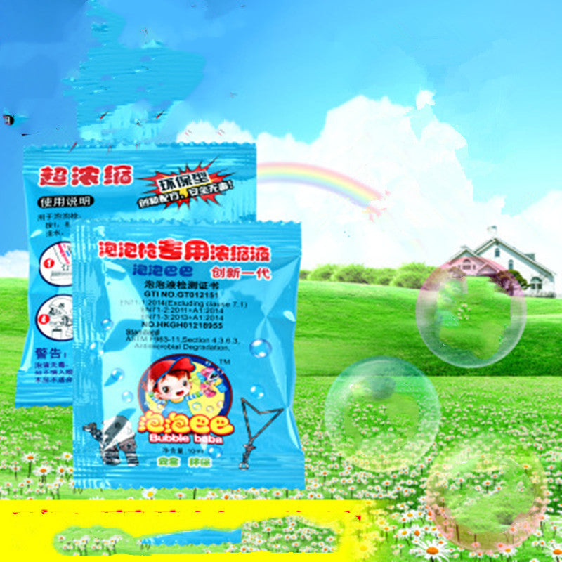 Gatling Bubble Gun Machine Children'S Automatic Electric Bubble Machine Porous Light Music