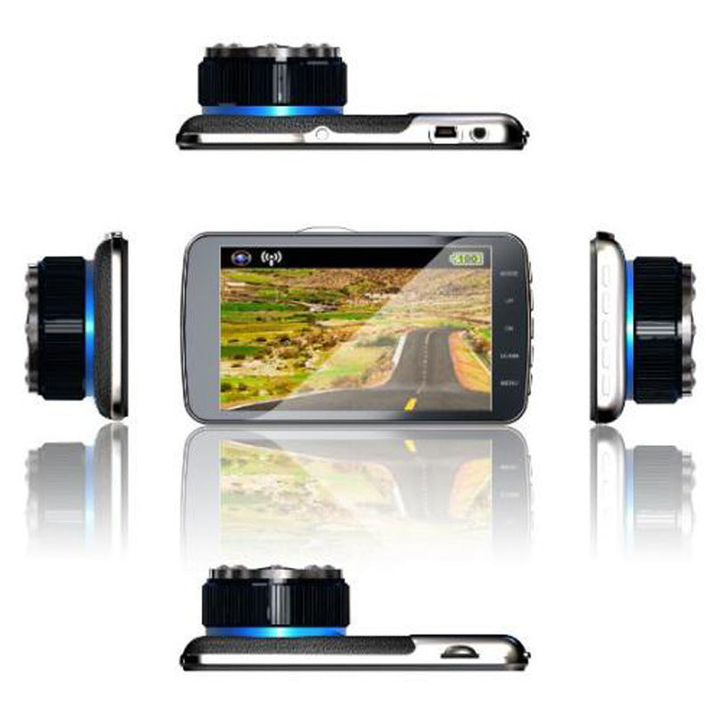 4-Inch L55 Dual Lens Dash Cam Car Hd Night Vision 1080P Jerry 5601 Reversing Image Ips