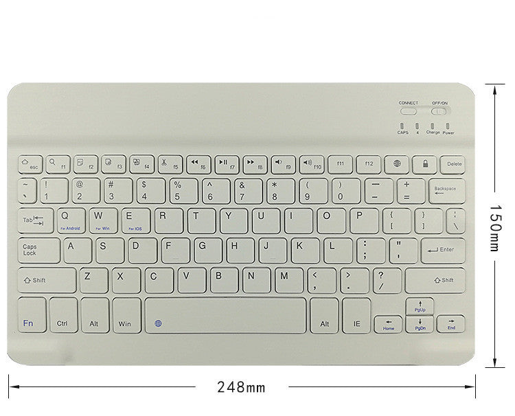 Compatible with Apple , Color Macaron Ultra-Thin Wireless Keyboard And Mouse