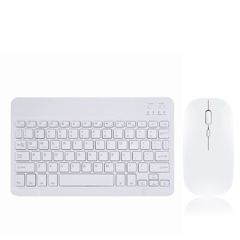 Compatible with Apple , Color Macaron Ultra-Thin Wireless Keyboard And Mouse