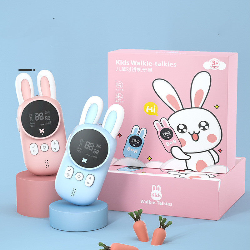 Llamada inalámbrica portátil Walkie-Talkie para niños Rabbit