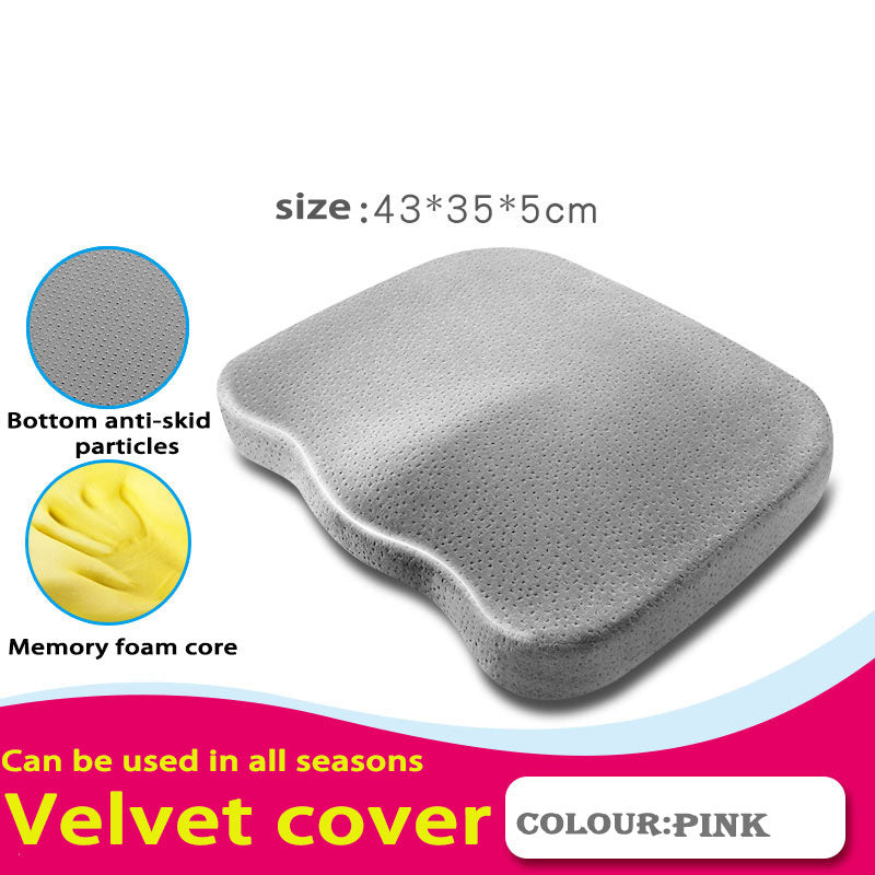 Memory Foam Seat Cushion Coccyx Orthopedic Pillow For Chair Massage Pad Car Office Hip Pillows Tailbone Pain Relief Seat Cushion