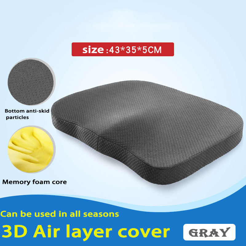 Memory Foam Seat Cushion Coccyx Orthopedic Pillow For Chair Massage Pad Car Office Hip Pillows Tailbone Pain Relief Seat Cushion